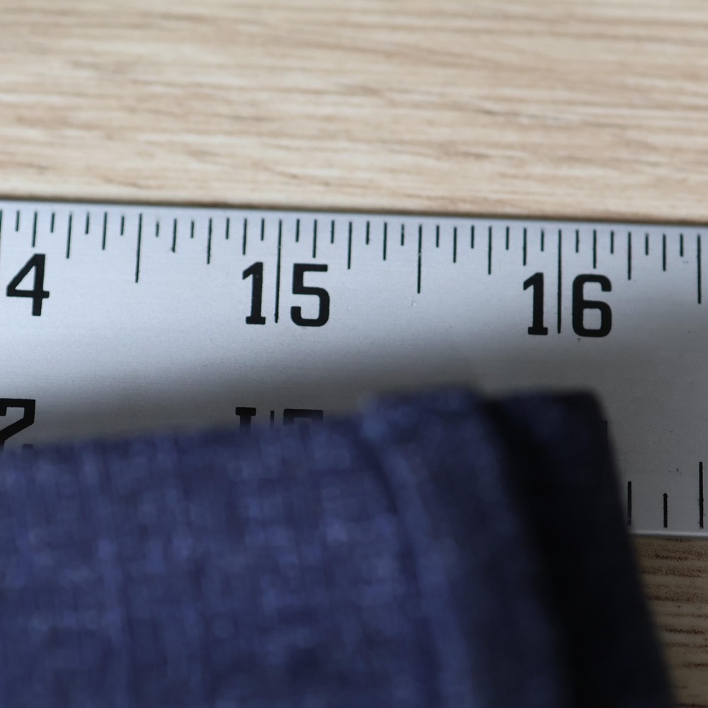Zanella Curtis Pants Mens 32x30 Blue Dress Slim Straight Tweed Wool Blend Italy - Picture 7 of 14